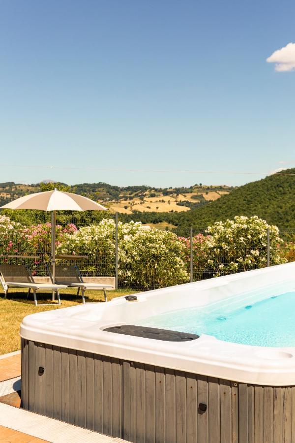 Tenuta Borgo Santa Cecilia Gubbio Exteriör bild
